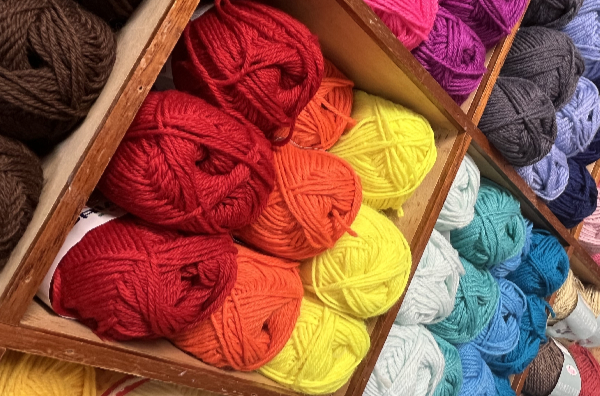 Clearance wool sale, end of line products making room for new stock lines