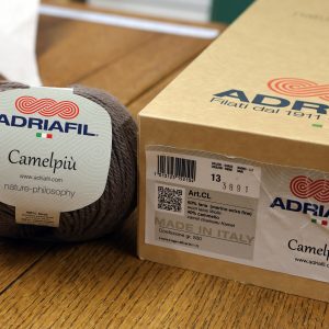 Adriaful Camelpiù Italian yarn - Colour 13 Dove