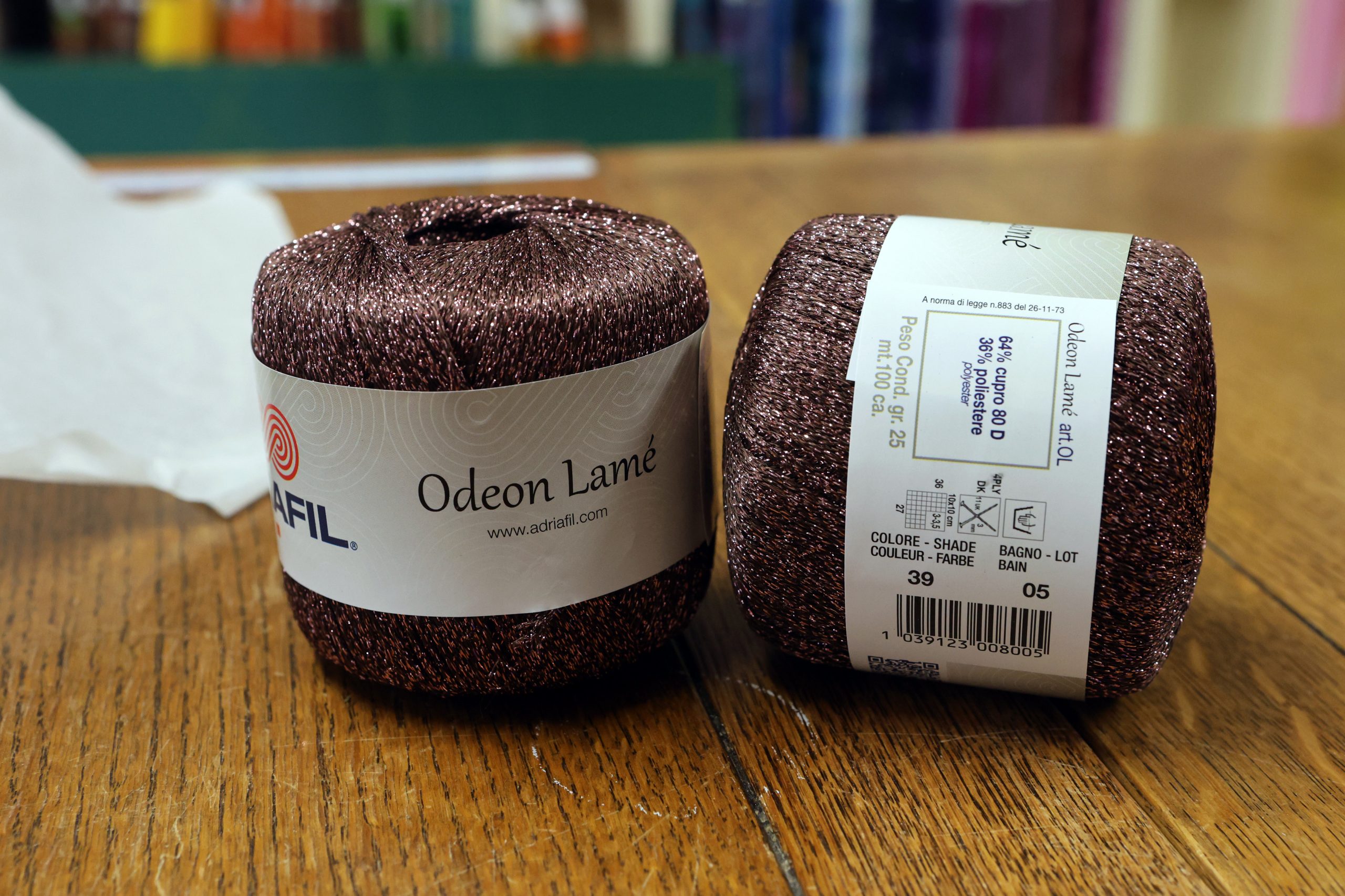 Adriafil Odeon Lamé - Copper (039/05)