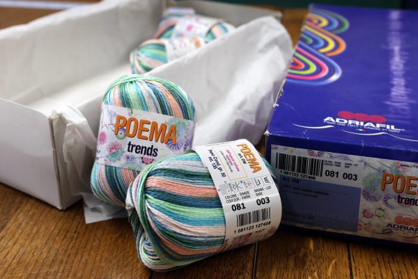 Adriafil Poema Trends - perfect 100% cotton yarn for colourful summer crochet projects