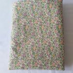 Gorgeous In Green Gingham fabric book sleeve