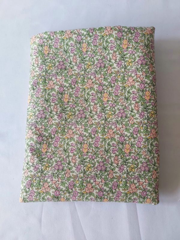 Gorgeous In Green Gingham fabric book sleeve