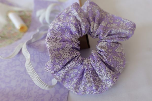 DIY Hair Scrunchies Kit - 'Lovely In Lilac'