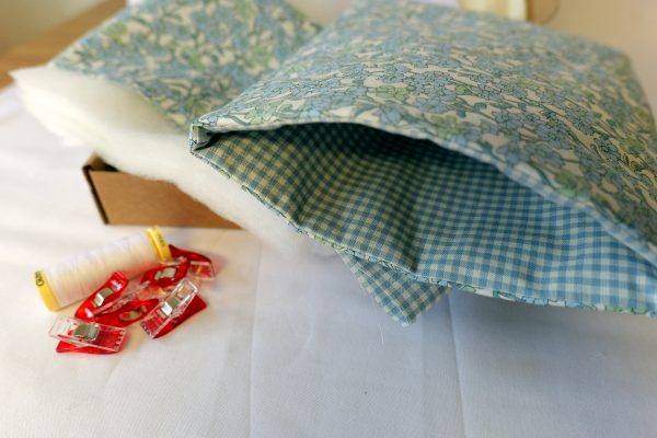 Beautiful in Blue - DIY fabric book sleeve kit