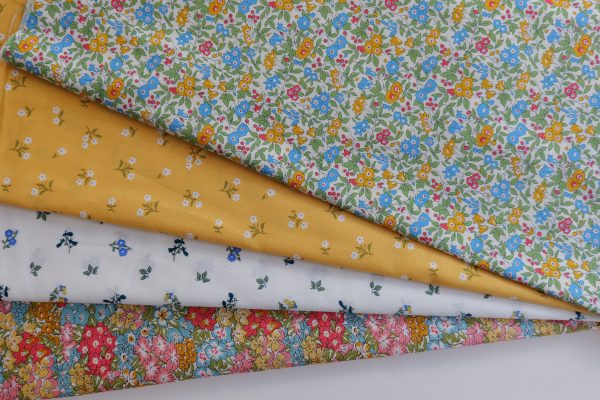 DIY Hair Scrunchies Kit - 'Bloom In Yellow' - Image 2