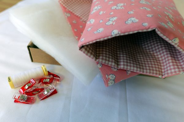 Pretty In Pink - DIY fabric book sleeve kit