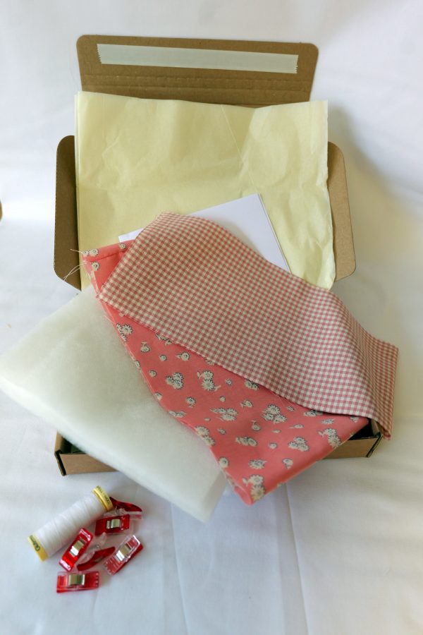 Pretty In Pink - DIY fabric book sleeve kit