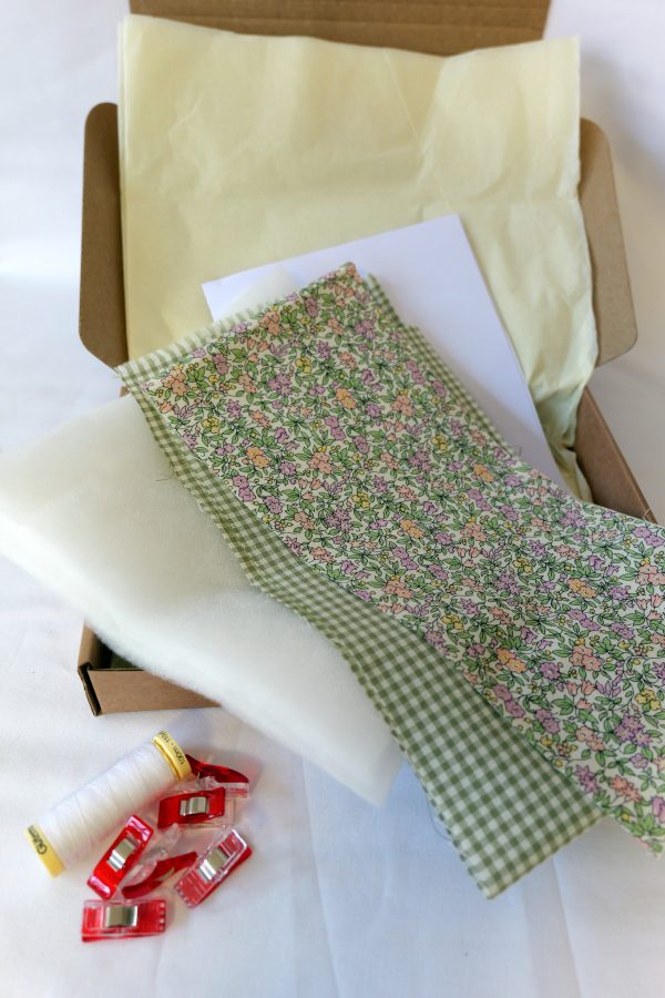 Gorgeous in Green - DIY fabric book sleeve kit