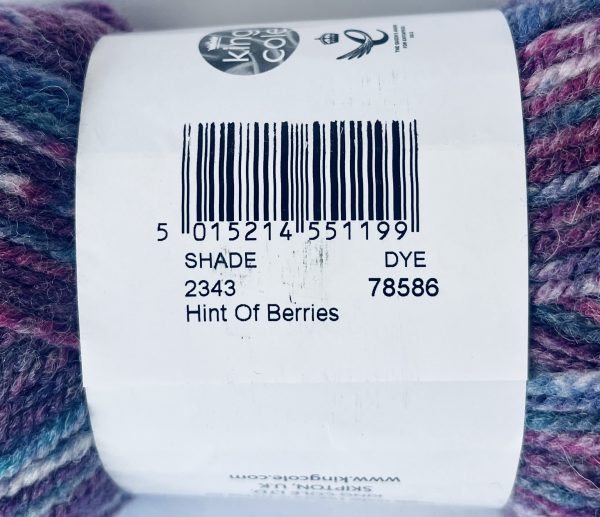 King Cole - Fashion Aran - Hint of Berries