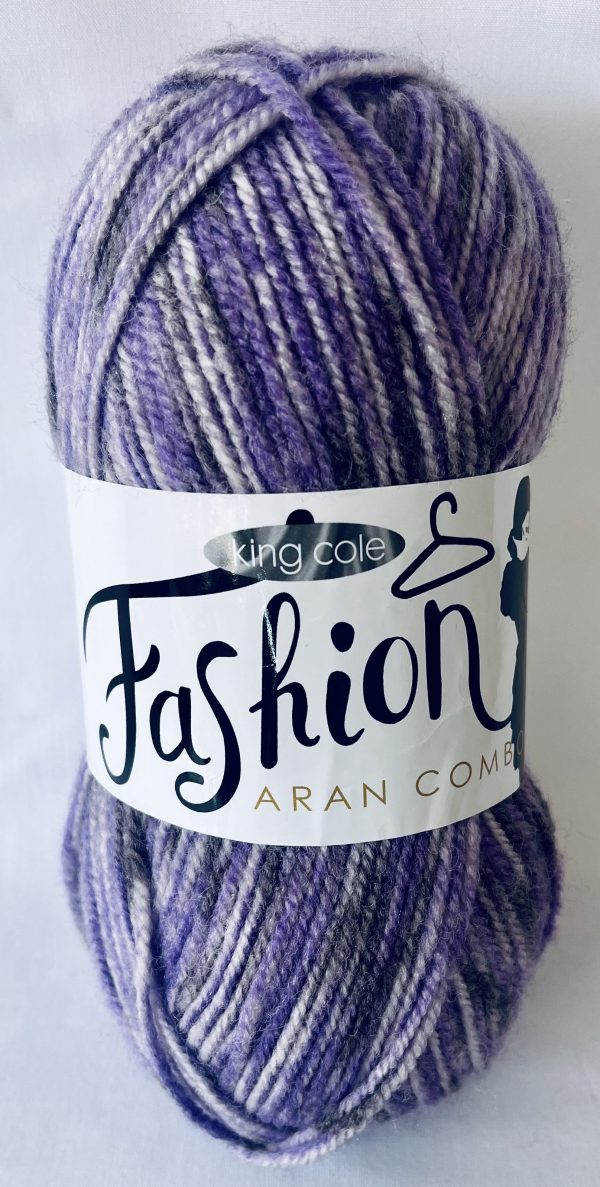 King Cole - Fashion Aran - Hint of Purple