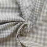 100% Cotton Green Gingham Fabric