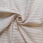 100% Cotton Pink and White Stripe fabric design