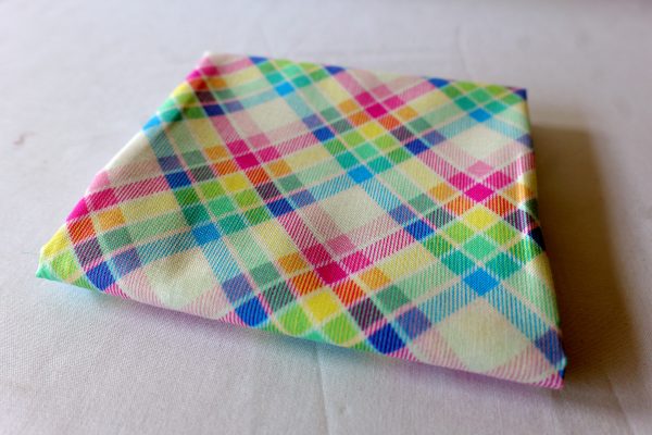 Pastel rainbow check design - Henry Glass and Co – Bunny Tails by Robert Giordano #9762