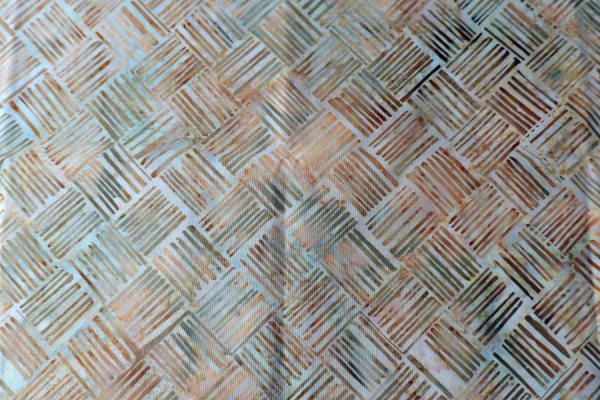 Brown fabric with a line print - Hoffman Fabrics - Bali Batik Handprints – Sku 3343205