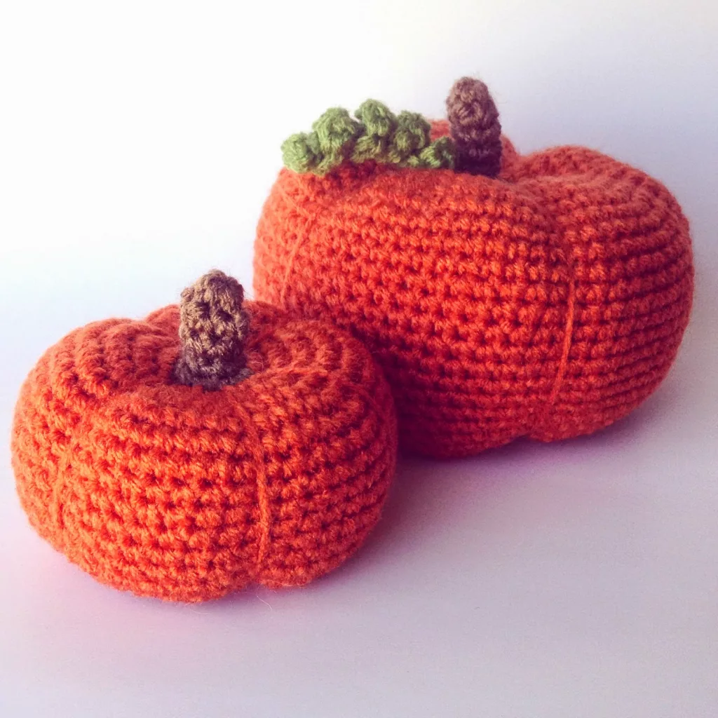 Crochet your own pumpkin ready for Halloween