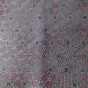 Pale lilac with a silver metallic star design - Stof Fabrics – Magical Moments collection (#17-07)