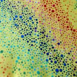 Rainbow dots on yellow - Wilmington Prints – Essentials Range