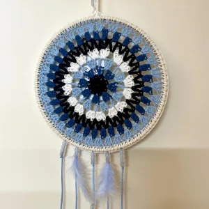 Dreamcatcher, crocheted using Sirdar Stories DK yarn