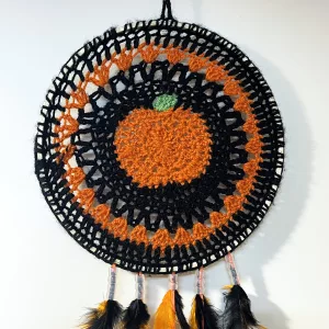 Halloween Pumpkin Dreamcatcher