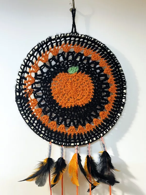 Halloween Pumpkin Dreamcatcher