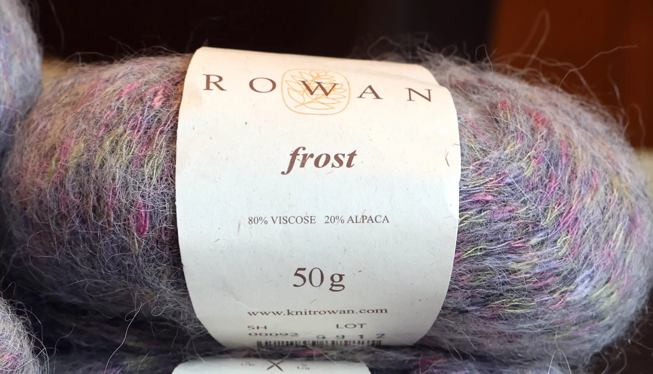 Rowan - Frost - Heather - Alpaca / Viscose Blend Yarn - Image 3