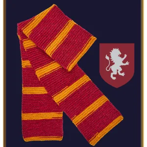 Harry Potter - Knit Your Own Self Striping Gryffindor Scarf Kit