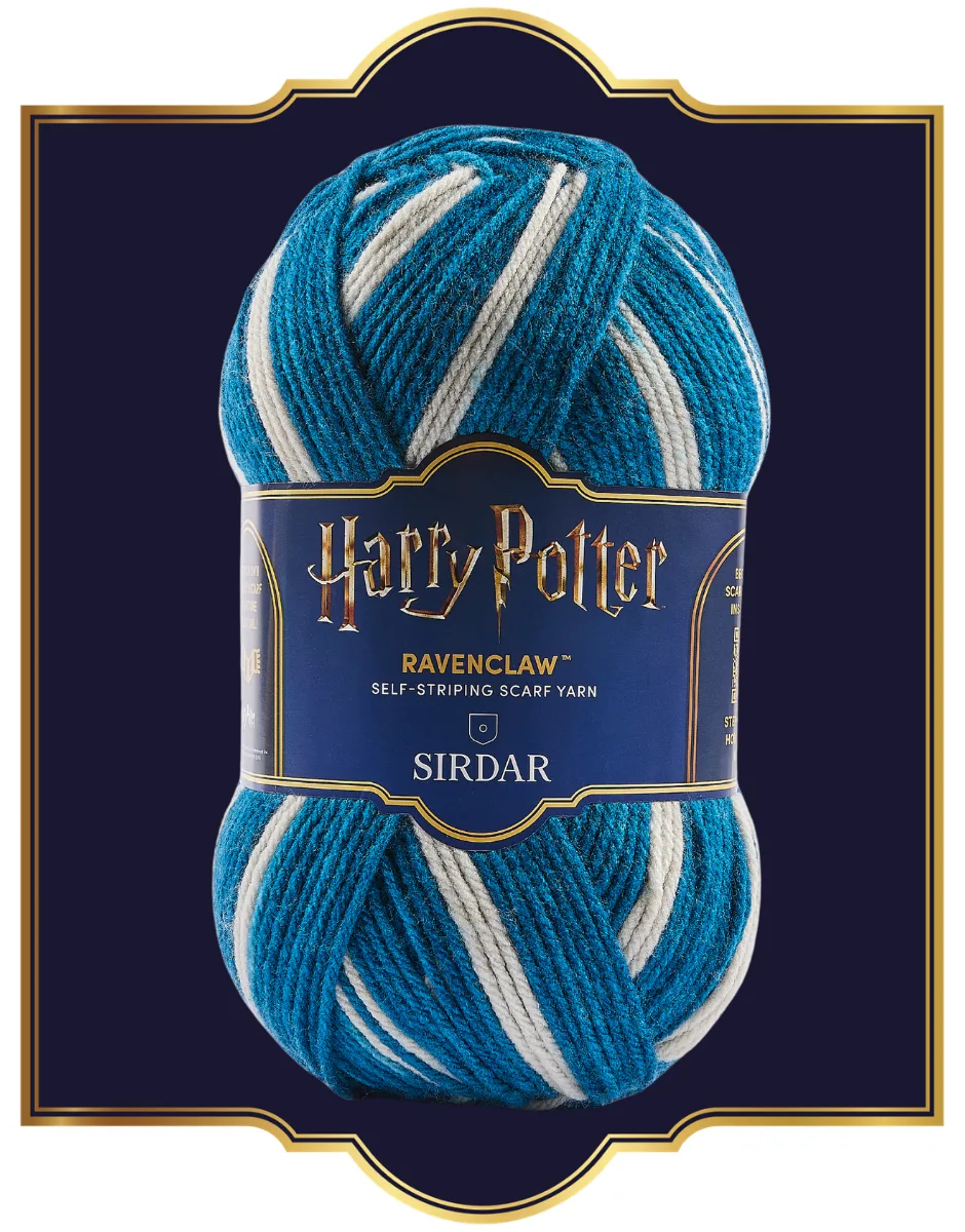 Harry Potter - Knit Your Own Self Striping Ravenclaw Scarf Kit - Image 3