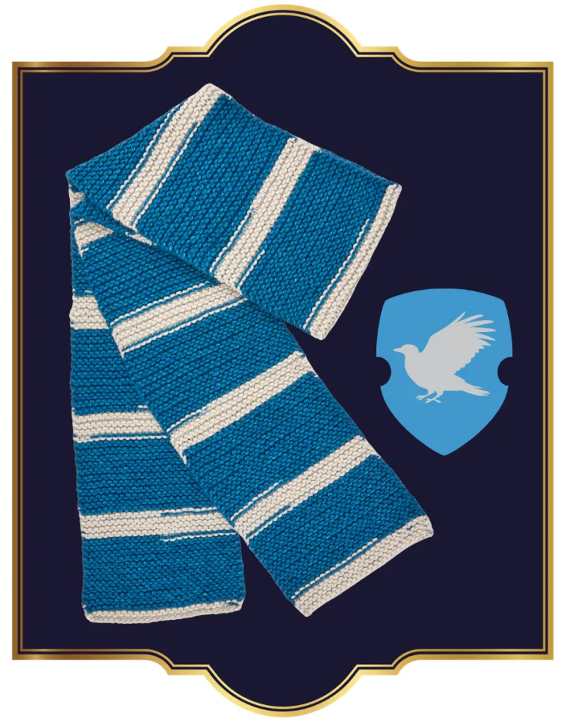 Harry Potter - Knit Your Own Self Striping Ravenclaw Scarf Kit