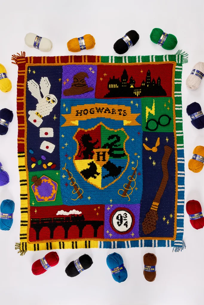 Harry Potter - Crochet Along (CAL) Blanket