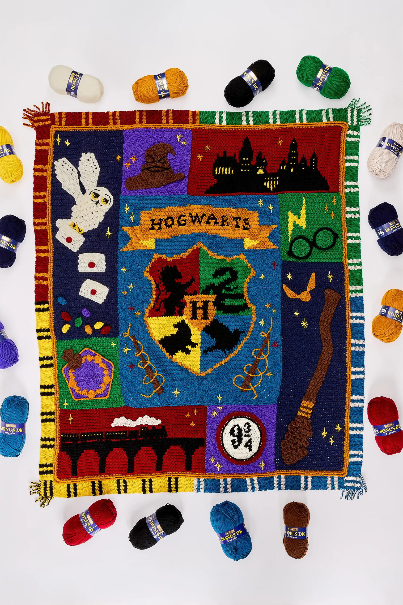 Harry Potter - Crochet Along (CAL) Blanket