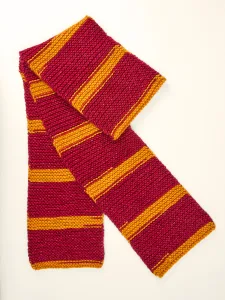 Sirdar Harry Potter Self-Striping Scarf - Gryffindor